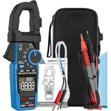 CM87Pro 1000A automatinis diapazono gnybtų matuoklis AC DC True RMS NCV Skaitmeninis VFD Amperio talpa K tipo Temp Ohm testeris