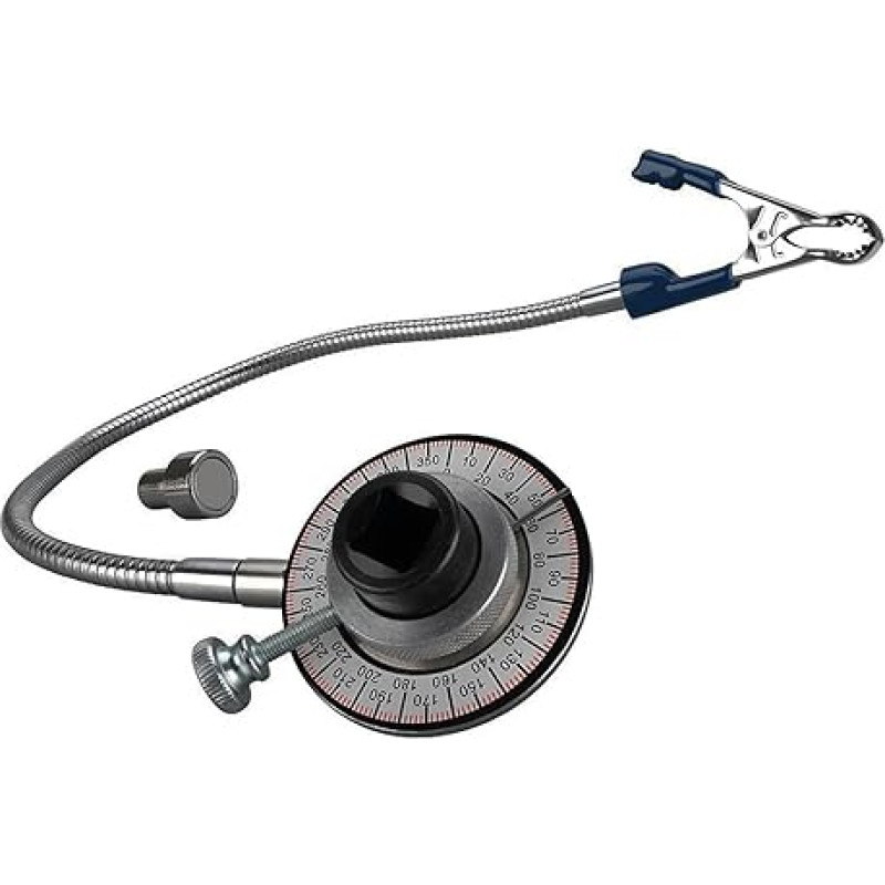 Drehmoment-Winkelmessgerät For Kraftfahrzeuge, Drehmomentmesser, Winkel-Drehmomentschlüssel Mit Flexiblem Arm, Kraftklemme Und Magnettyp PräZisionsmessung