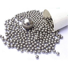 Präzisionslagerkugeln aus Edelstahl, 5 Stück 304 Edelstahlkugeln, 1 1,5 2 3 3 4 5 6 7 8 9 10 mm, Präzisionskugeln aus massivem Edelstahl, Kugeln(3.175mm)