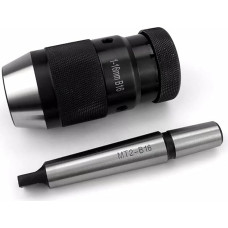 Rotary Bearing Keyless B16 1-16mm Rotary Drill Chuck MT2-B16 Arbor Self Tensioning Chuck HT2942