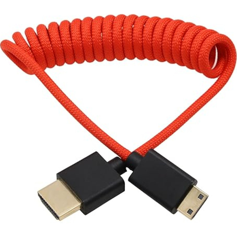 Mini HDMI į HDMI 4K 8K 60p kabelis, skirtas Nikon Z5 Z6 Z6 Z7 Z6ii Z7ii D750 fotoaparatui ATOMOS Ninja V Ultra SmallHD Cine Indie monitoriui, A C tipo HDMI 2.1