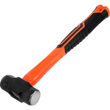 SEWACC Heavy-duty Octagonal Lump Hammer Carbon Steel with Ergonomic Vibration Dampening Soft Grip Balanced Weight for Construction Demolition and Renovation Durable Versatile Tool