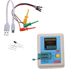 KIMISS T7 Transistortester Vollfarb-Grafikdisplay Multifunktionstest + Kapazitätswiderstandsmessgerät + Triodendiodentester + Industrie & Wissenschaft