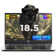 ACEMAGIC 18.5 Inch Laptop, Twin Lake N150 (up to 3.6 GHz), 8000 mAh, 16 GB DDR4 512 GB SSD up to 2 TB, 1920 x 1080 IPS Full HD Laptop, BT5.0, HDMI, Type-C, 180° Open and Close