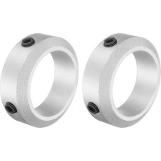 2 vnt. 50 mm skersmens aliuminio lydinio veleno apvadai 70 mm OD 22 mm pločio ašies batų, skirtų linijiniam strypo veleno vadovui