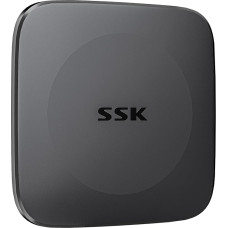 SSK Nešiojamasis išorinis SSD 2TB, iki 550MB/s, išorinis kietasis diskas su C tipo USB C/A kabeliu, greitas kietasis diskas, USB 3.2 GEN2 išorinė saugykla iPhone 15/Android/Windows/Tablet/Mac/Xbox