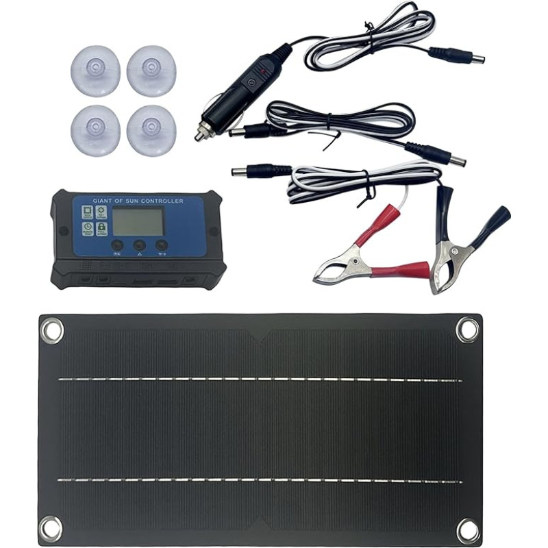 600 W 100 A Solarpanel mit Draht tropfenden Klebstoffen Platte Solar Epoxy Panel Polysiliziumplatte Solarsystemmodul dauerhaft