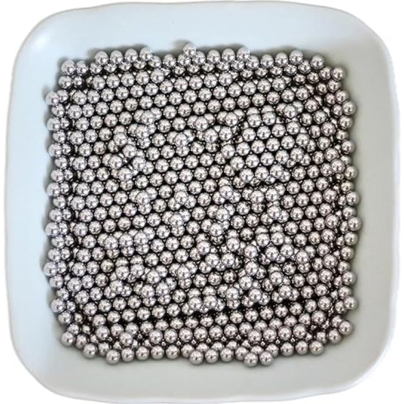 Plieniniai rutuliukai, 3 mm nerūdijančio plieno rutuliukas AISI440C, 25 klasė, didelio tikslumo kietieji rutuliukai