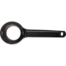 Für SK-Mutterschlüssel für CNC-Bearbeitungszentrumlager SK06/10/16 und GER20/25/32 Werkzeughalter, Hochgeschwindwindigkeits-BT40 ER kompatibler Schraubenschlüssel, 20CrMo-Stahl (C40)