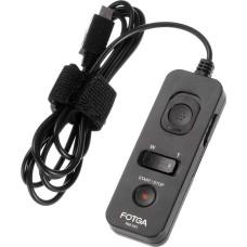 Fotga Remote Control Multi Terminal with 3M Cords for Sony NEX A7 A7s A7r A6500 A6300 A6000 A7II A9 A7III A7RIII A7SIII CX900E DSC-RX100M3 as RM-VPR1