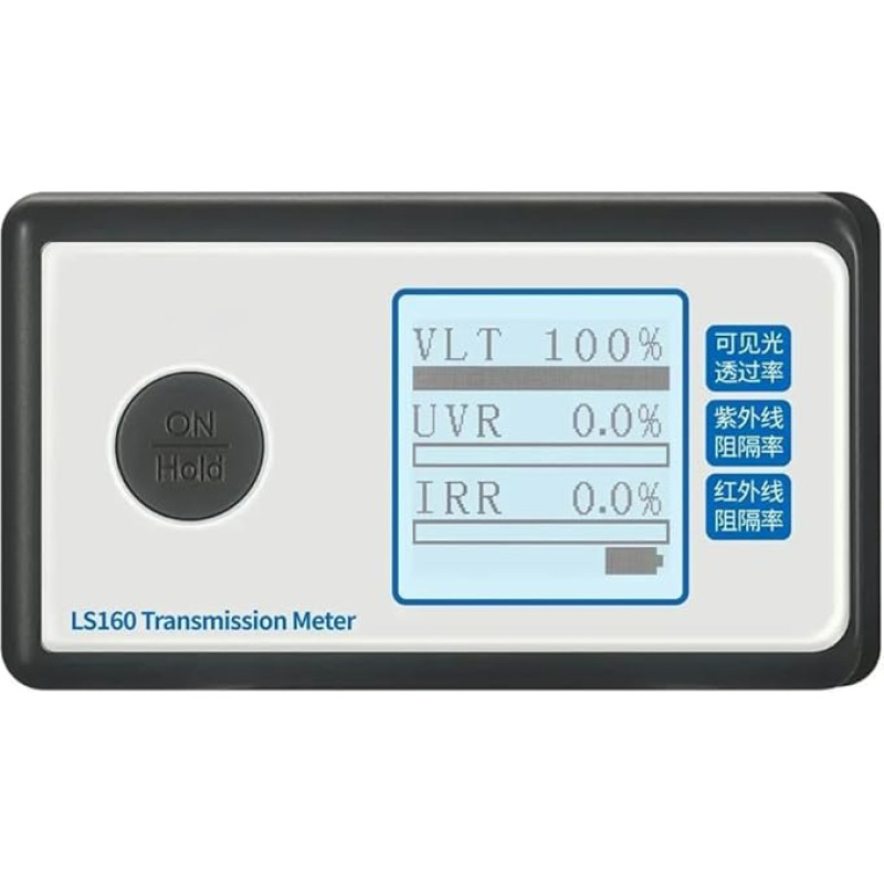 Solarfolien Transmissionsmessgerät LS160 LS160 Testen Von Fenstertönungen mit UV- und IR-Abweisung Sichtbare Lichtdurchlässigkeit UV-Meter LS160