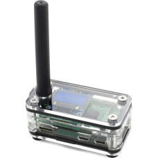 C4Labs - JRZ-1S dėklas, skirtas Raspberry Pi Zero/Zero W ir JumboSPOT arba Lonestar MMDVM Simplex