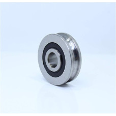 Rollenlager, 1 Stück Außenring mit U-Nut-Lager, 15 x 49 x 13 x 15 mm, Drahtseil-Rollenlager, Laufrolle, schwere Seilrolle, Kran, U-Nut-Radlager(154913UR3.5)