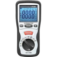 Kapazitätsmesser, Digitales Isolationswiderstandsmessrät DT-5302 mit hoher Präzision, professioneller Erdungswiderstandsmessung, vieradrig, niedrir Widerstand