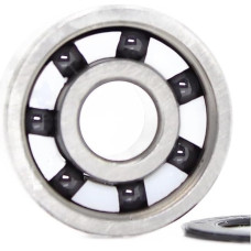 63802 Hybrid-Keramiklager 15 * 24 * 7 mm ABEC-1 1PC Industrie-Motorspindel 63802HC Hybride Si3N4-Kugellager 3NC 63802RS