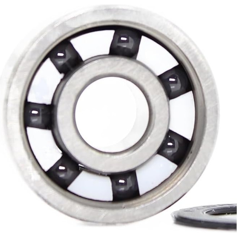63802 Hybrid-Keramiklager 15 * 24 * 7 mm ABEC-1 1PC Industrie-Motorspindel 63802HC Hybride Si3N4-Kugellager 3NC 63802RS