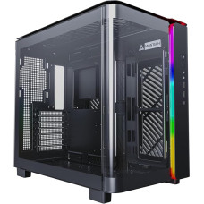 Montech King 95 Midi-Tower, Tempered Glass, ARGB - Black