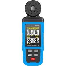 UV spinduliuotės matuoklis su skaitmeniniu spektrometru ir 999 skaičių atmintimi, skirtas spalvų temperatūrai ir šviesos intensyvumui įvertinti įvairiose profesionaliose aplinkose (SK-8302A)