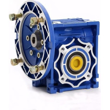 NMRV050 Schneckengetriebe-Drehzahlminderer 71B5 Rundflansch mit 14 mm Eingangswelle, 25 mm Ausgangsbohrung Metallgetriebe