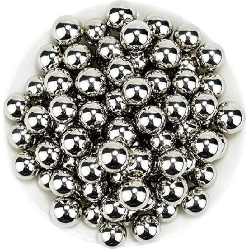 Guolių plieno rutuliukai, guolių rutuliukai, Gcr15 guolių plieno rutuliukai, tikslūs plieno rutuliukai, dviračių guolių priedai, 1 kg (7,144 mm)