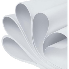 COYOUCO Baltos EVA putplasčio plokštės, 8 mm-10 mm storio, 35x50 cm (2-5 skydai), didelio tankio amatininkų putplastis, skirtas Cosplay, DIY ir meno projektams, 8 mm