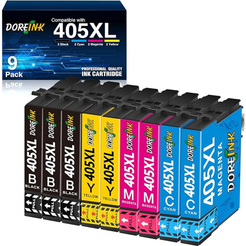 405XL spausdintuvo kasetės, suderinamos su 