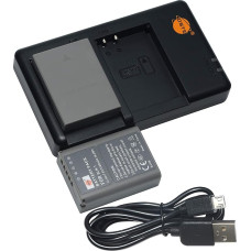 QIAO JIN LIN -QIAO JIN LIN BLN-1 ličio baterijų paketas (2 pakuotės) ir dvigubas įkroviklis, suderinami su Olympus BCN-1 ir Olympus OM-D E-M1, OM-D E-M5, Pen E-P5, Pencil -F, OM-D E-M5 II