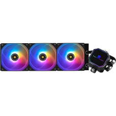 TR -Frozen Prism 360 ARGB AIO Wasserkühler, minkštesnis CPU-Kühler, 3 × 120 mm PWM-Lüfter, Wasserkühlungssystem, 1850 U/min aukštas vėjo stiprumas, suderinamas su AMD/AM4/AM5 ir Intel LGA115X/1200/20XX