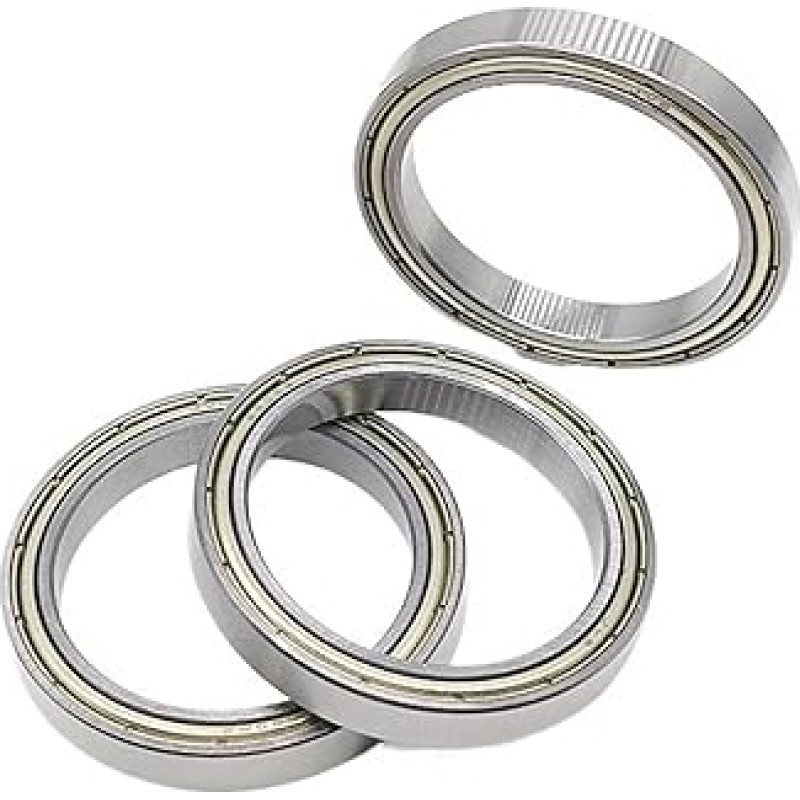 2 x 6808ZZ 40 x 52 x 7 mm plonasienis guolis 6808 giliojo riedėjimo rutulinis guolis