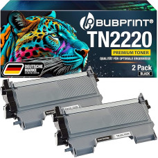 Bubprint 2 Suderinamos tonerio kasetės Brother TN2220, skirtos HL-2250DN, HL-2270DW, juodos spalvos