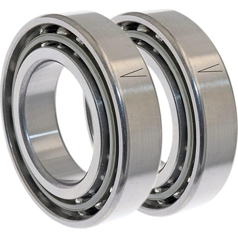 1 Paar 120BAR10S TYN DBL P4A Lager 120x180x54mm Hochgeschwindwindigkeits-Schrägkugellager