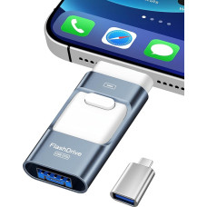 ZARMST 128 GB USB atmintinė telefonui, 