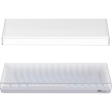 GEEKRIA 65% klaviatūros dulkių dangtelis, matinis 68 klavišų klaviatūros dangtelis, kompiuterio mechaninė belaidė klaviatūra, suderinama su RK Royal Kludge RK68, K6 Bluetooth 5.1 belaidė mechaninė klaviatūra