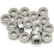 MR128ZZ Miniatiūriniai guoliai 10/20/50 rankenų guolių pakuotė 8 x 12 x 3,5 mm ABEC-5, skirti stipriam gręžimo šepečio antgaliui MR128Z Nagų rutuliniai guoliai (20 vnt.)