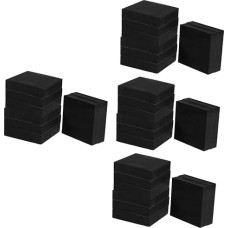 OUNONA 4 Sätze Stoßfeste Antirutschmatte Haftschaumpolsterung Unterlage Klebepolsterung Isolierschaum Schaumstoff-klebepads Stopper Hartholz Platte Maschine Doppelt Black Eva 8 Stück * 4