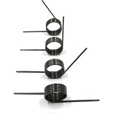 60 90 90 120 180 Grad Winkel V-förmige Spiralfeder 65Mn Stahltorsionsfeder 10PCS Drahtdurchmesser 1,8 (Dydis : 5.4mm (60 laipsnių), Spalva : 12MM_1.8MM)