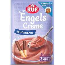 RUF Engels Cream Chocolate, Dessert Powder for a Dessert Cream with Full-bodied Chocolate Flavour, 4 Servings
