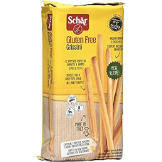 Schar - Grissini Bread Sticks - 150g - Pack of 5 - Gluten Free - Perfect for Breakfast - Slender, Charming and Elegant. These Italian ladies make an extraordinary appearance!