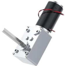 Halterung 24 V 7 U/min 5840-31ZY Schneckengetriebe DC-Getriebe elektronischer Anlasser Selbsthemmend Vorwärts- und Rückwärtsgeschwindigkeit 51 MM