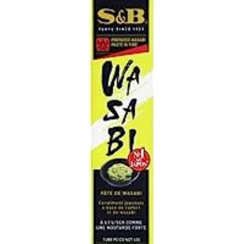 S&B Wasabi pasta - 43 g tūbelė