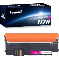 Yowell 117A Toner Magenta Suderinamas su HP 117A Magenta Toneris, skirtas HP Color Laser MFP 179fwg MFP 178nwg 150nw 179fnw 178nw 179 178fnw 178nw 179 178 Laser 150a 150w 117A Magenta