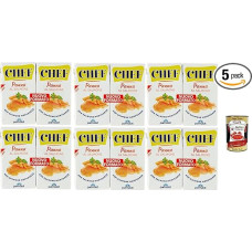 Parmalat Chef Panna al Salmone, Cooking Cream with Norwegian Salmon, 6 x 2 x 125 ml, + Italian Gourmet Polpa 400 g