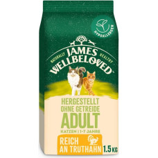 JAMES WELLBELOVED 1.5 kg Cat Dry Food without Grain Turkey