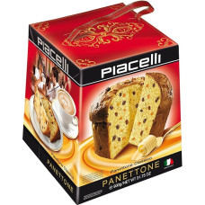 Panettone Classic Yeast Cake 900 g - Italian Christmas Cake with Raisins & Candied Fruits - Original Holiday Treat to Share & Give as a Gift
