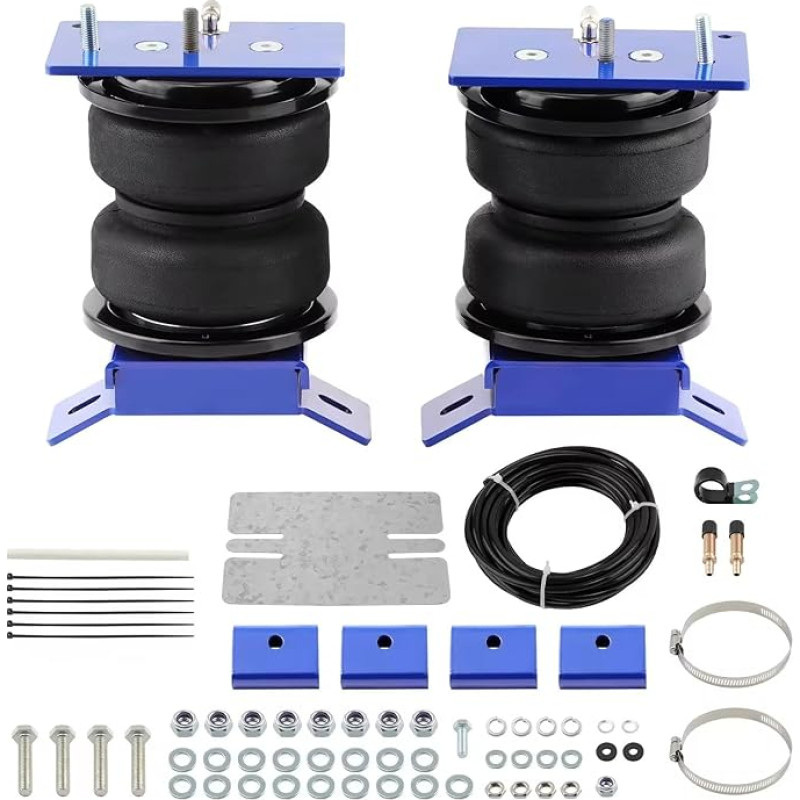 Kompatibel Mit Chevrolet Für Silverado 1999 2000 2001 2002 2003 2004 2005 2006 Hinten Tow Assist Air Spring Suspension Bag Kit Luftfeder Federbalg