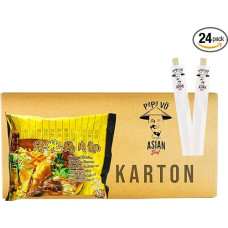 Yato Instant Noodle Soup Chicken Flavour (Papa Vo) Pack of 24 (24 x 120 g)