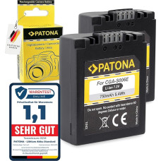 2x baterija CGA-S006, skirta 