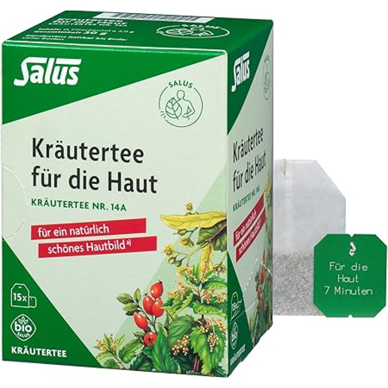 Salus - Herbal Tea for the Skin - Herbal Tea No. 14a - 1x 15 Filter Bags (30 g)