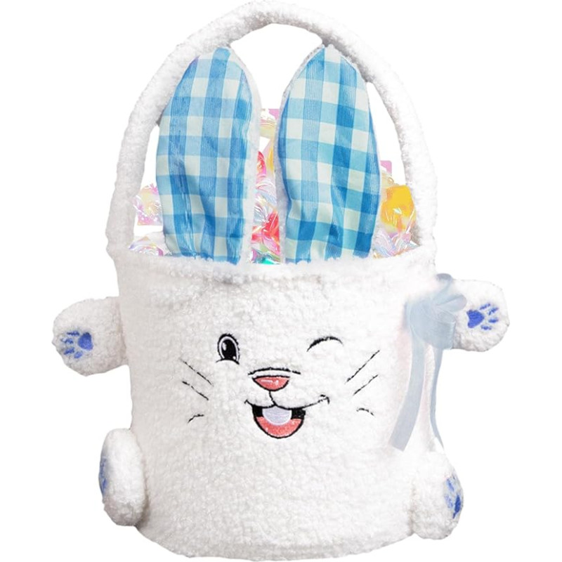 Generisch Kuschelkorb | Plüsch Aufbewahrungstasche,Tragtaschen - Für Picknick Zuhause Versammlung Feiertag Festival Feier Party Süßigkeiten Snacks