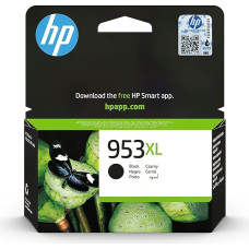 HP 953XL juoda originali ilgaamžė spausdintuvo kasetė, skirta HP Officejet Pro 8210, 8710, 8720, 8720, 8730, 8740